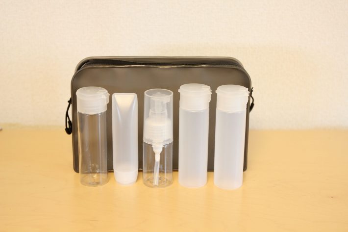 自立するポーチ・L／無印良品