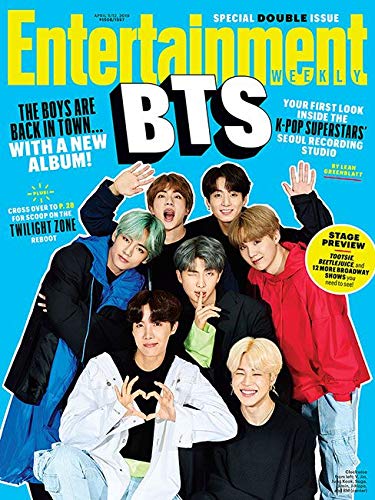BTS『Entertainment Weekly Magazine (April 5 2019) 』Entertainment Weekly