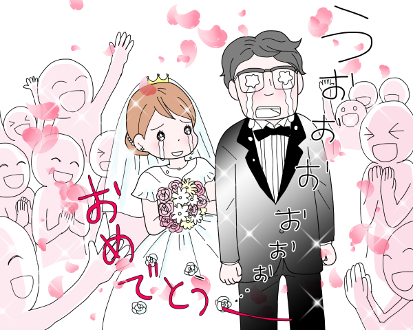 結婚サプライズ