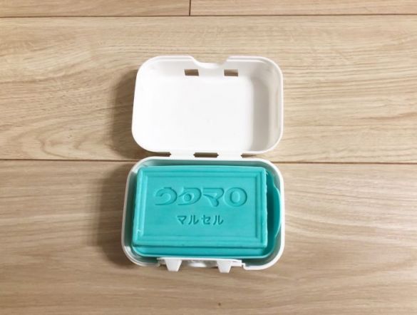 セリア【洗濯石けんケース】108円