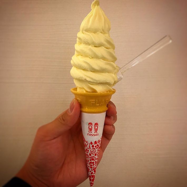 レモン牛乳ソフト