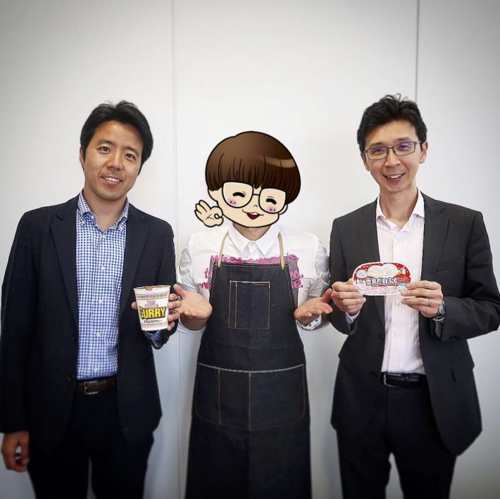 日清食品・白澤勉さん／シズリーナ／ロッテ・安藤崇平さん