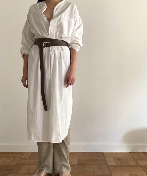 シャツドレス