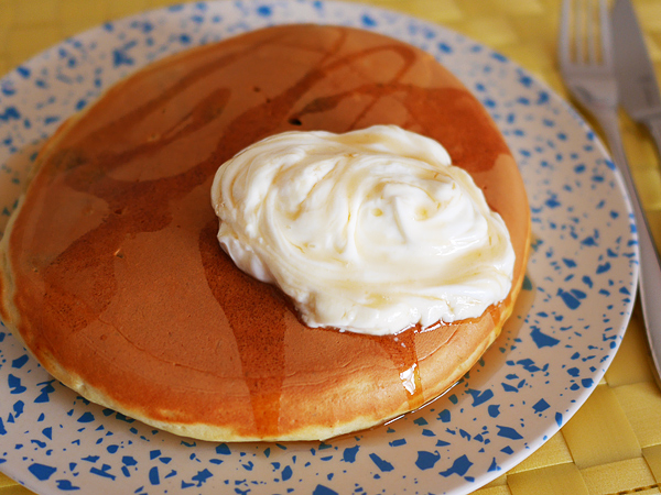 ブルーベリーパンケーキ