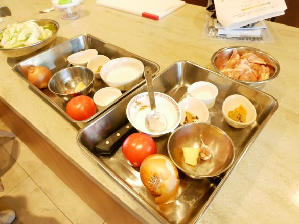 スパイスカレー体験会／カレーの具材