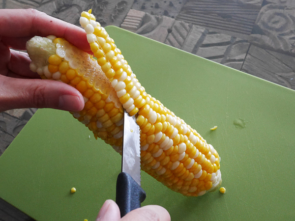 トウモロコシのきれいでおいしい食べ方