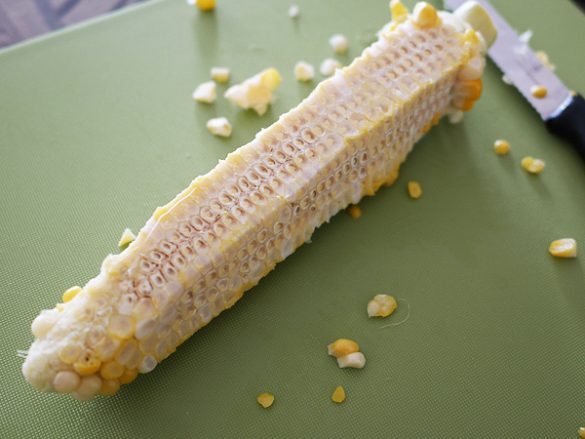 トウモロコシのきれいでおいしい食べ方