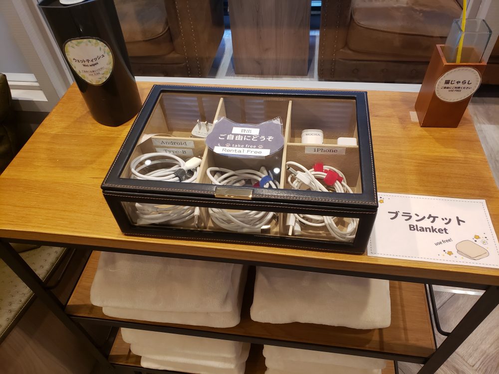 猫カフェモカ店内