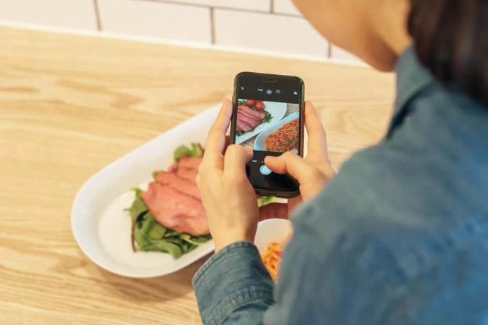 食事をすべて撮影すると意外と食べていることが分かる
