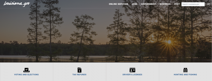 （画像：ルイジアナ州政府公式サイトより）