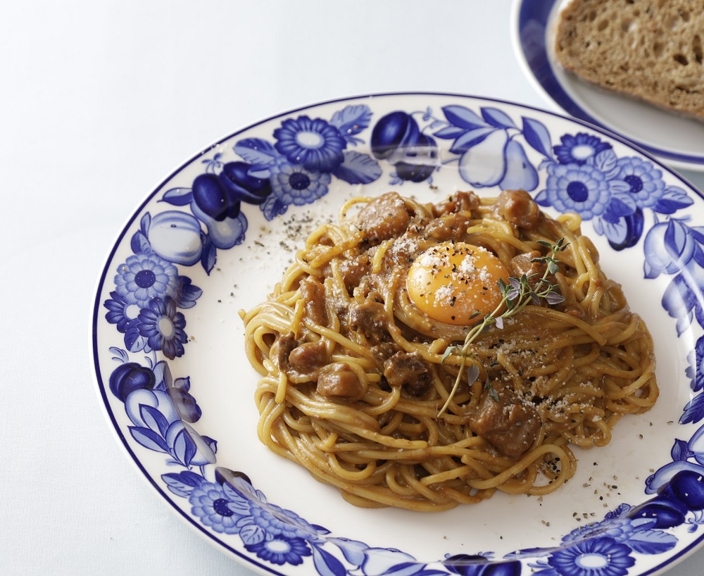 カレーカルボナーラ