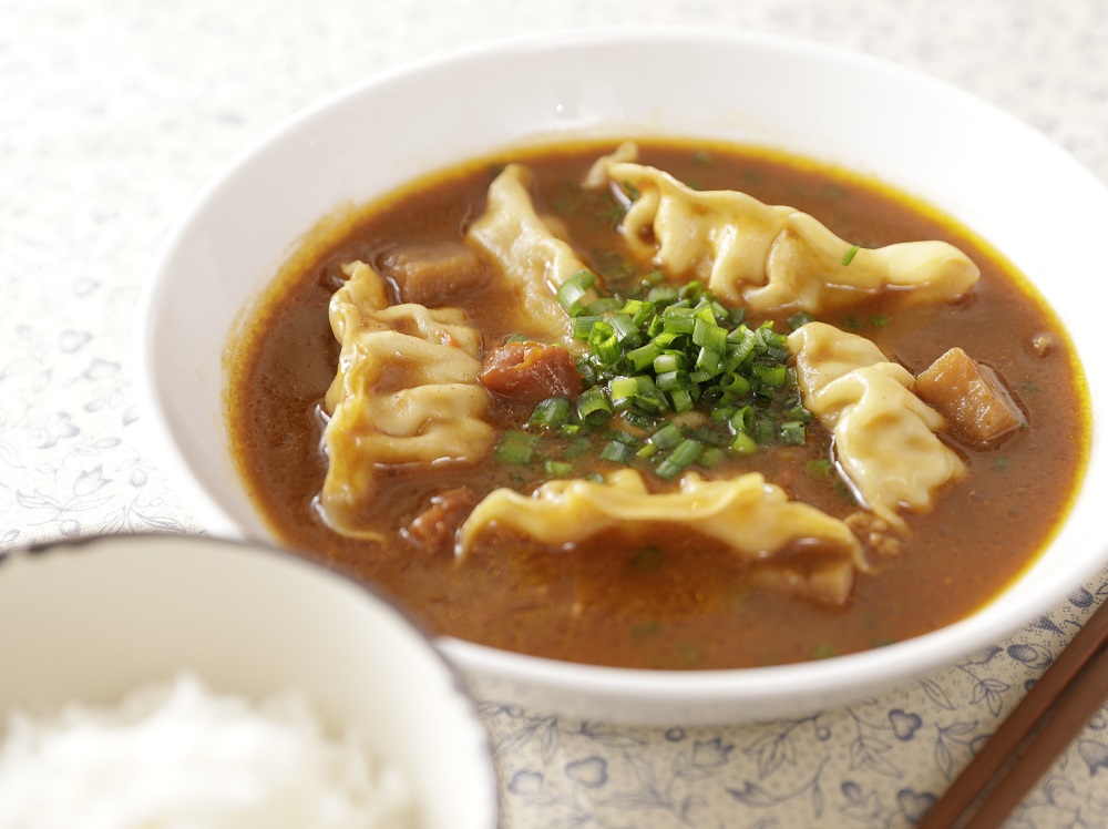 カレー餃子