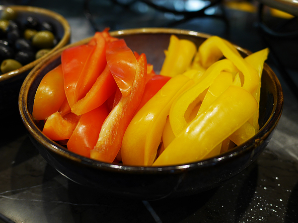 パプリカ　タテ切り