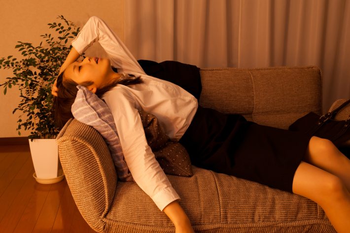 1　早番の前の日は眠れない