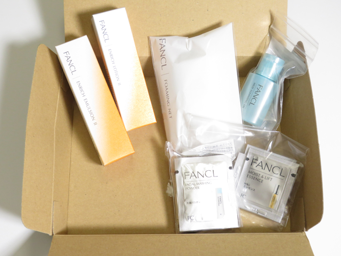 ファンケル「無添加エンリッチ ハリつや肌1ヵ月実感キット」