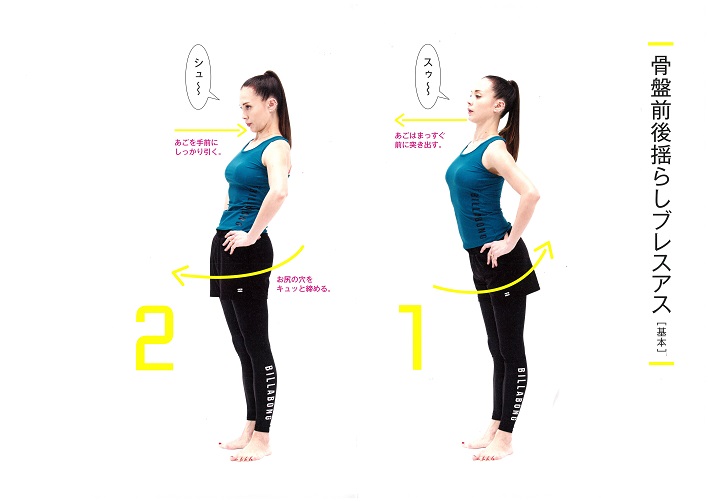 骨盤前後揺らしブレスアス「Breath Ass Method」