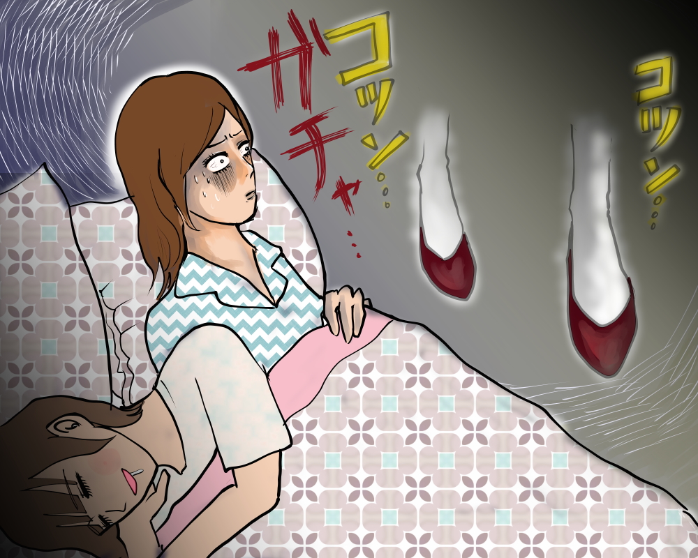 鍵　一人暮らし　ハイヒール