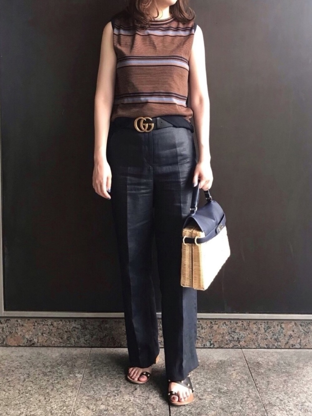 ゴールドバックルベルト