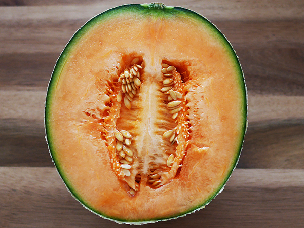 切り方　メロン