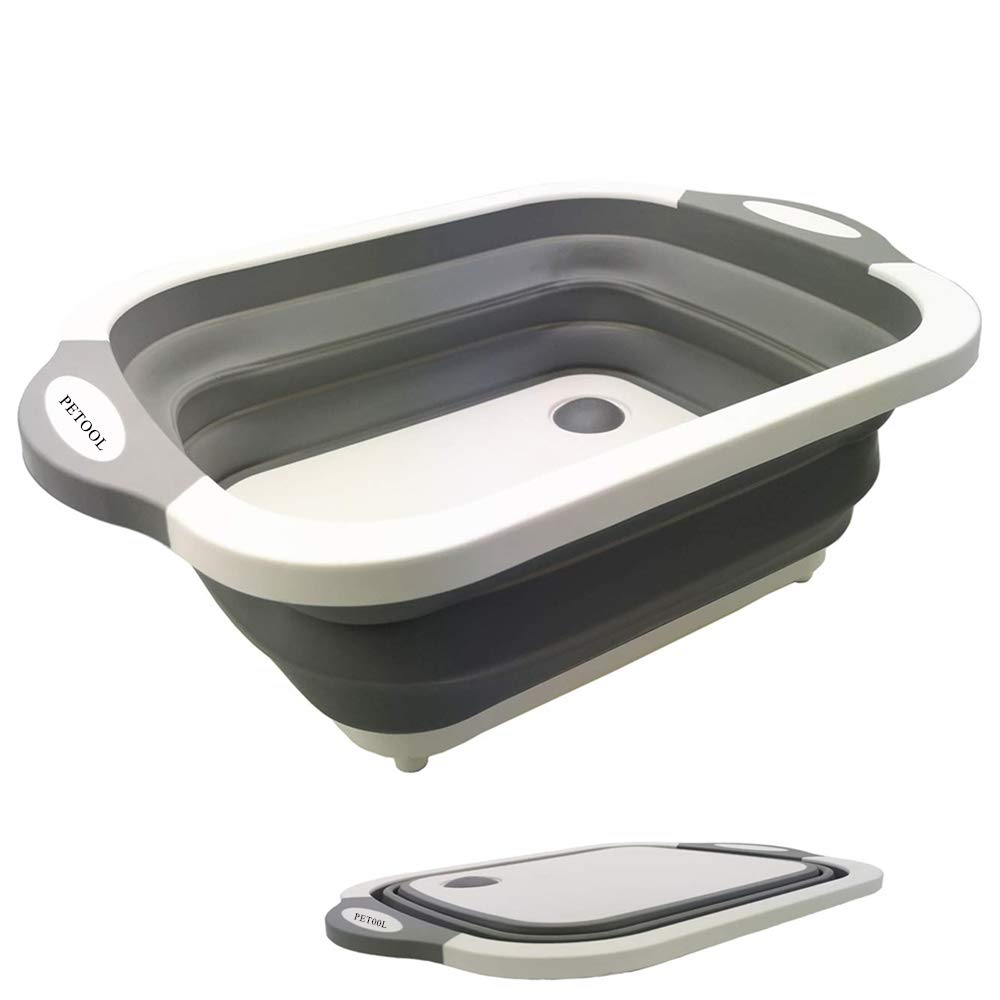 「PETOOL 洗い桶 折りたたみ」￥1,680