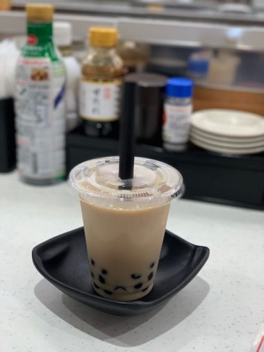 かっぱ寿司「タピオカ台湾ミルクティー」