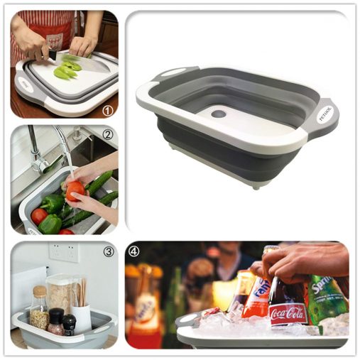 「PETOOL 洗い桶 折りたたみ」￥1,680