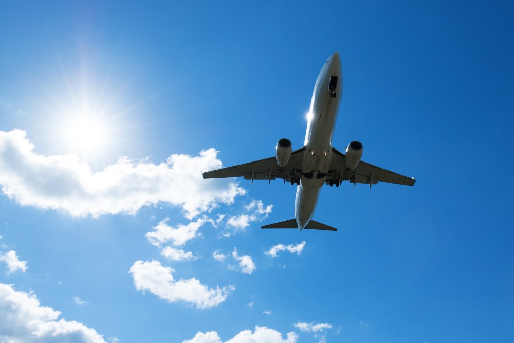 太陽と飛行機　旅行