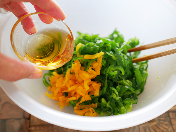 無限ピーマン　ピーマン　たくあん