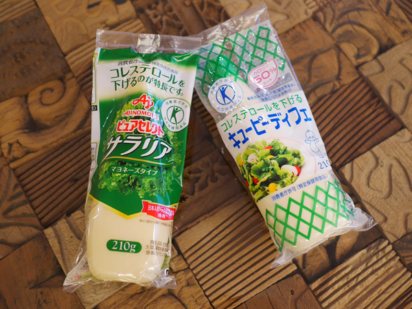 ピュアセレクト サラリア（味の素）、キユーピーディフェ（キユーピー）