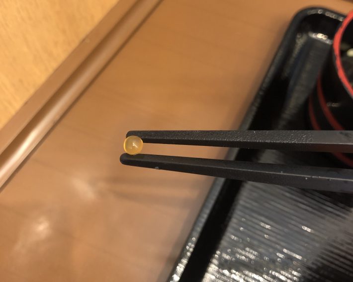 小粒サイズのタピオカ。いくらみたいです