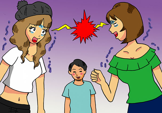 シェアハウスでバトル