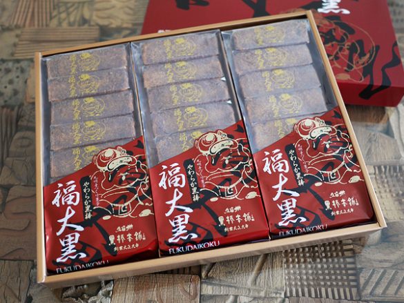 黒棒本舗「やわらか黒棒 「福大黒」」1190円(1袋8個入×3袋)