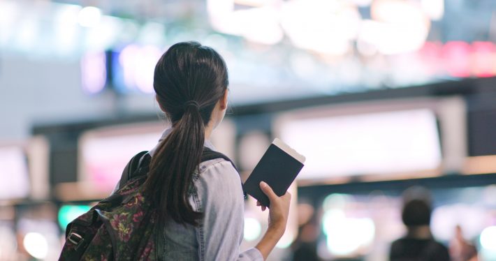 まだ成田なのにホームシック