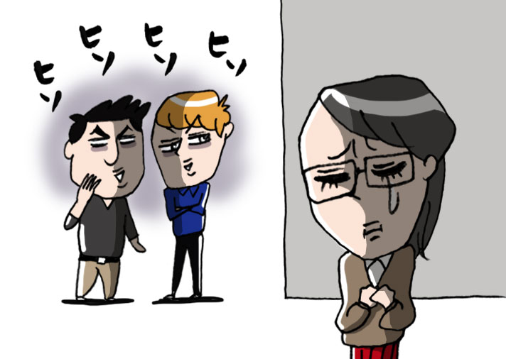 職場恋愛で元カレの嫌がらせ