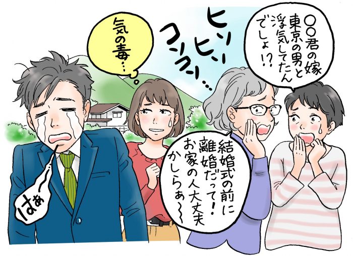 地元結婚の闇