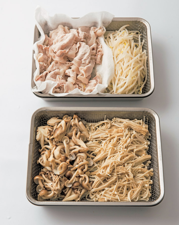 豚しゃぶ梅サラダ