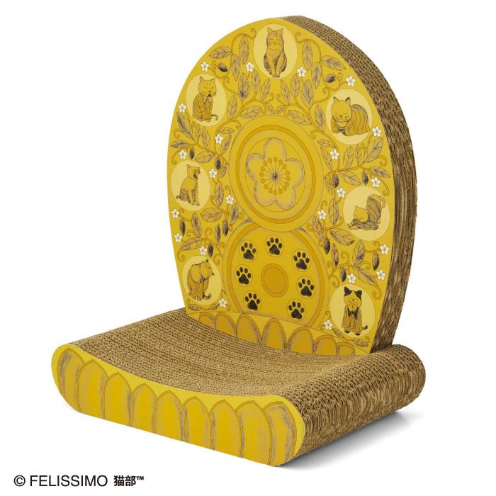 「おてらぶとコラボ！ 愛猫はわが家のご本尊 光背つめとぎ」