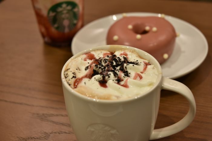 スターバックス　ハロウィン マスカレード ラズベリー モカ