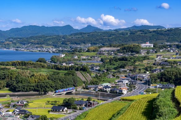 地方の町