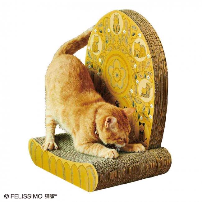 「おてらぶとコラボ！ 愛猫はわが家のご本尊 光背つめとぎ」