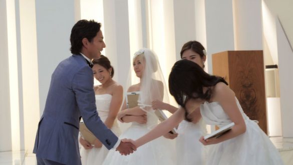 バチェラーウェディングドレス