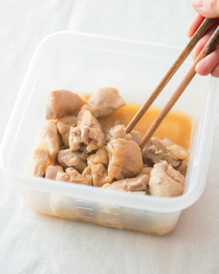 鶏モモ肉のバターポン酢