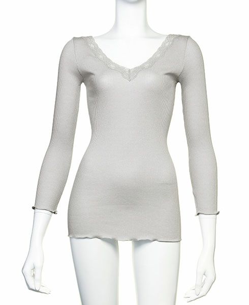 シュット！インティメイツ「COTTON SILK V-NECK」￥3900