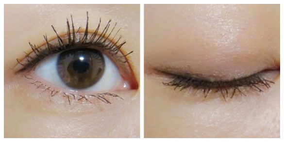 「ボリューム＆カールマスカラ スーパーWP 02ブラウン／ヒロインメイク（¥1,000）