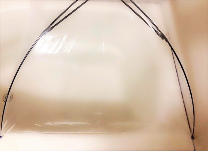 お風呂 de サウナ傘