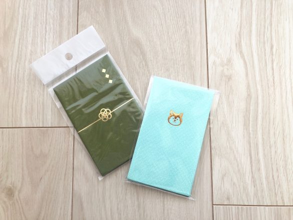 会社で使えるセリアグッズが可愛くて優秀 「ポチ袋」各100円