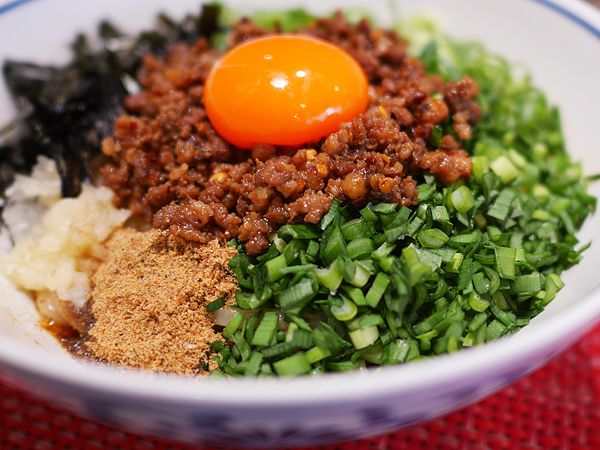 台湾まぜそば　「麺屋はなび」