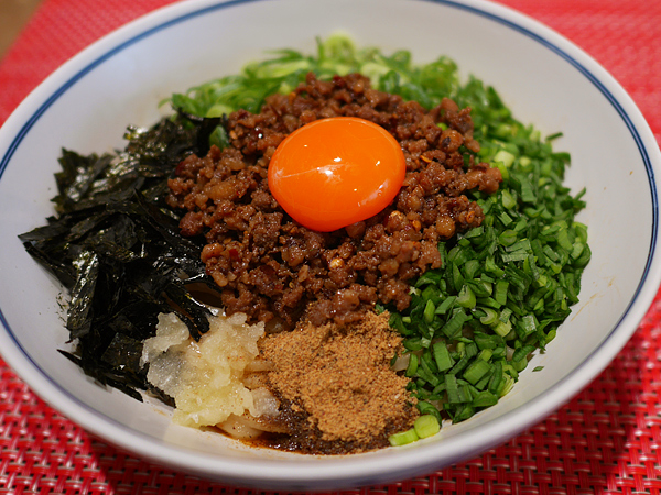 台湾まぜそば　「麺屋はなび」