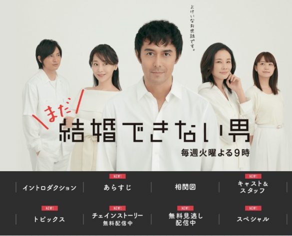 (画像:『まだ結婚できない男』公式HPより)
