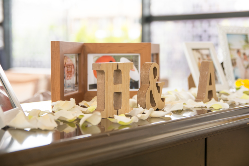 結婚式の装飾　ウェルカムボード